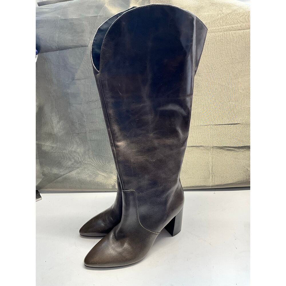 Dolce Vita Nedi in Dark Olive Leather - Picture 3 of 12